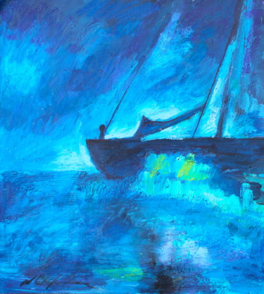 Boat at the night