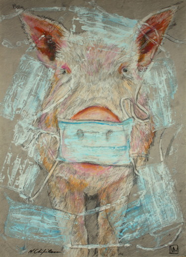 Le porc des masques #artistsupportpledge