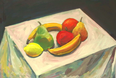 Nature morte aux fruits, hommage à Manet