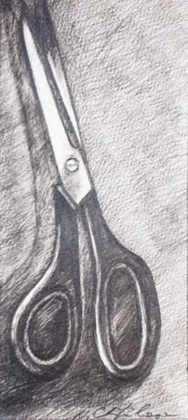 Scissors 1, 32x16cm