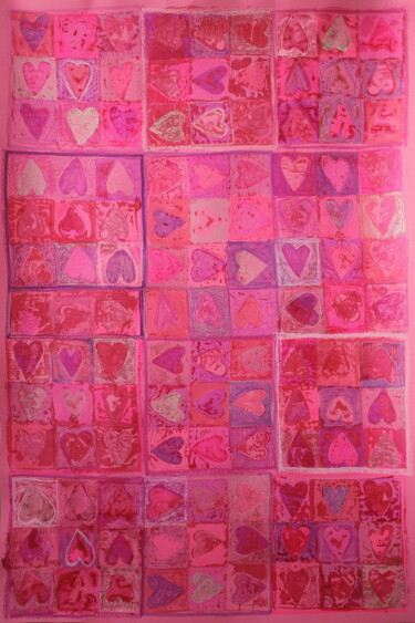 Pink Hearts 3, 70x100cm