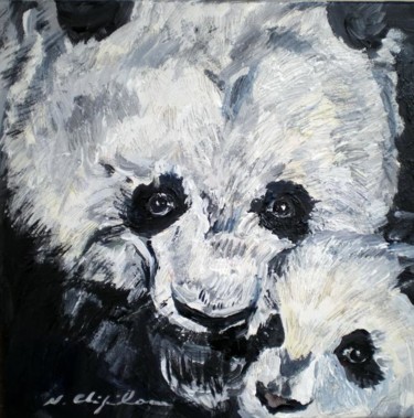 Panda mère et son fils