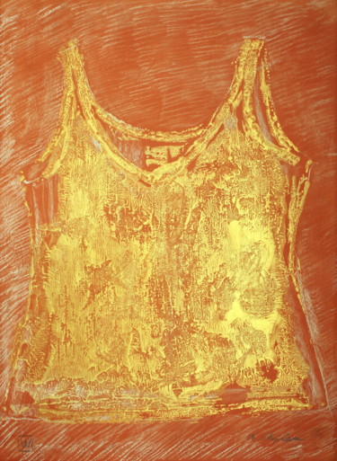 Orange gold undershirt 6